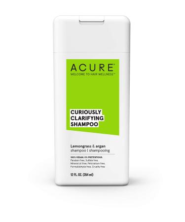 Acure Curiously Clarifying Shampoo Lemongrass & Argan 12 fl oz (354 ml)