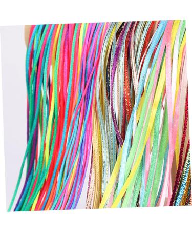 Beaupretty 7 Sets Colored Hair Rope Hair Braiding Rope Wigs Colored Braided Wigs Highlights Glitter Extensions Braid Headdress Fairy Headpiece Child Polyester To Weave Braid Rope - Buy Online on GoSupps.com