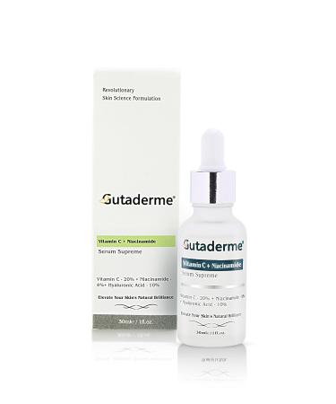 Vitamin C + Niacinamide Serum for Face-Dark Spot Hydration Radiance Hyperpigmentation Blemishes Skin Texture & radiance & Hylunaric Acid Moisturizer 30ml/f1 oz