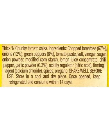 Old El Paso Mexican Chunky Salsa Squeezy 238g - Authentic Flavor in Convenient Packaging - Buy Online on GoSupps.com