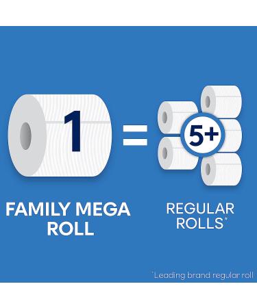 Cottonelle Ultra Clean Toilet Paper with Active CleaningRipples Texture  Strong Bath Tissue  6 Family Mega Rolls (6 Family Mega Rolls  33 Regular Rolls)  388 Sheets per Roll - Buy Online on GoSupps.com