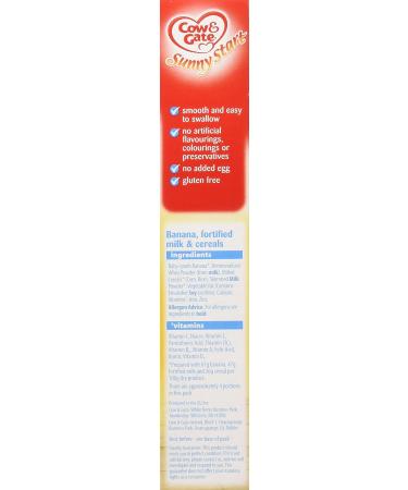 Buy Cow & Gate Baby Balance Banana Porridge 4-6 Months 125g - Nutritious Baby Food - Buy Online on GoSupps.com
