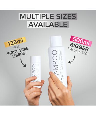  NYK1 NYK1 Salt and Sulphate Free Shampoo & Conditioner (Starter Kit - 2 x 125ml) Sulfate Free for Extensions Colour & Keratin Treatment - Gentle Cleaning & No Stripping - Buy Online on GoSupps.com