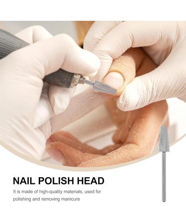 POPETPOP nail polisher nail drill head gel polishing head Nails nail art manicure pedicure bit Nail Buffer Bit metal drill bits manicure file bit power tools Drilling tool electric plastic - Buy Online on GoSupps.com