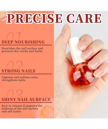 15ml Strawberry Cuticle Oil with Sweet Almond Oil for Nail Repair & Growth - Nail Strengthener for Damaged Nails - Buy Online on GoSupps.com