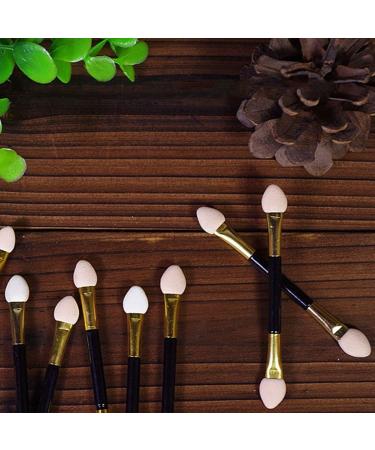 10pcs Double Ended Disposable Eye Shadow Sponge Applicators Make Up Brush Hydrophilic Latex Soft Touch Mini Size Strong Adhesion - Buy Online on GoSupps.com