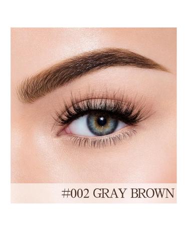 Waterproof Eyebrow Pencil - Effortless Natural Brows with 2 Micro-Fork Tip in Mysterious Gray Brown | International Shipping - Buy Online on GoSupps.com