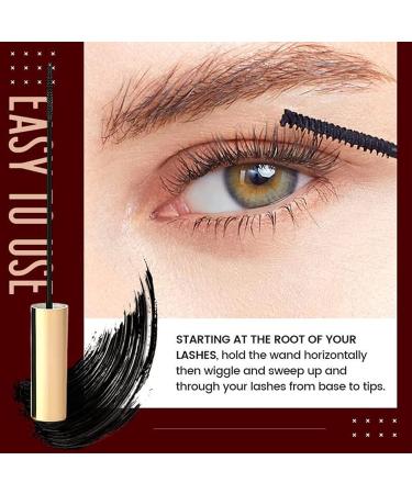 Mascara Maigre Couleur Magique 1/4 Pcs Mascara De Longueurs Saines Imperm able Color Mascara Maigre Curling pais (Fris Brun) - Buy Online on GoSupps.com