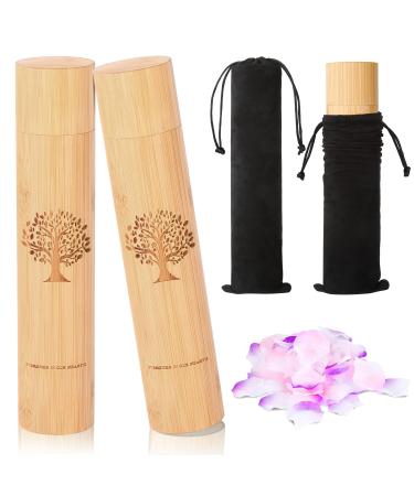 HOOMTREE Small Scattering Urns for Human Ashes Adult 9''x2'' Scattering Tubes for Human Ashes Eco Friendly Biodegradable Urns for Human Ashes(Set of 2 Tree of Life Pattern) Tree of Life Set of 2
