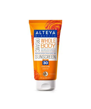 Alteya Whole Body Sunscreen NaTrue Certified Organic Skin Care 90 ml