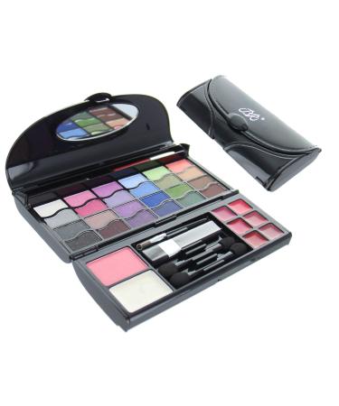 ETA 34 Runway Colors Complete Makeover Kit With Brushes Eye Pencil And Mirror 2.4 oz