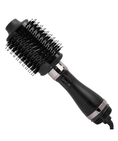 HOT TOOLS Professional Black Gold Detachable One-Step Volumizer and Hair Dryer 2.8 inch Barrel