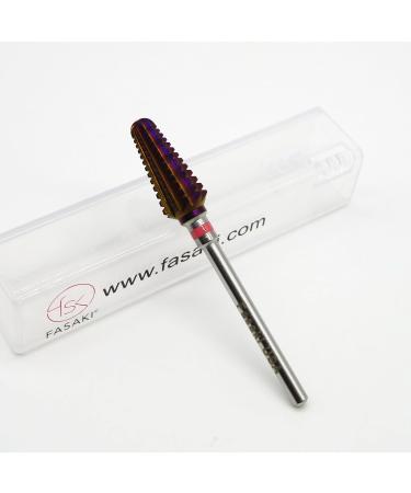 Fasaki 3/32" Carbide Tornado Nail Drill Bits for Remove Acrylic Hard Gel and Dipping Powder- Fast Remover Drill Bit Easy to Use for Beginner Long-Lasting - Purple Size 3XC - Buy Online on GoSupps.com