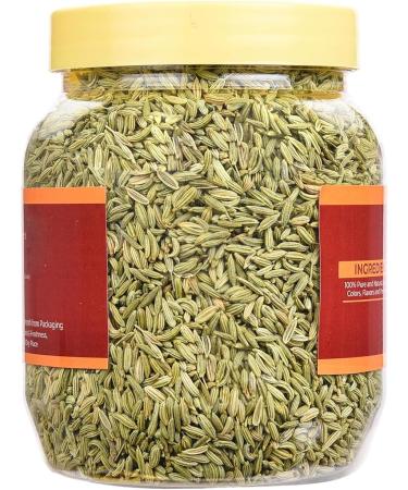 JMN Fennel Seeds (Saunf Sabut) Whole Spice 7oz (200g) All Natural | Gluten Friendly | NON-GMO | Vegan | Indian Origin - Buy Online on GoSupps.com