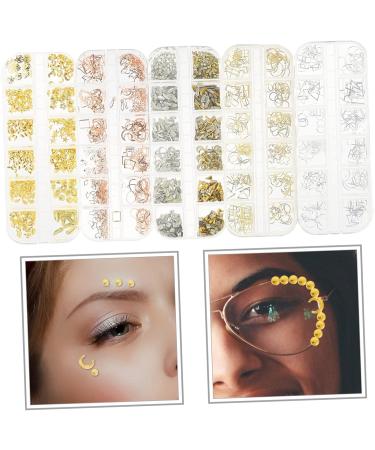 POPETPOP Shell Decor 25 Boxes Metal Nail Decoration Metal Charms for Nails 3d Nail Stickers Nail Decals Nail Art Decoration Nail Jewelry Nails Gems Nail Gems The Circle Accessories Pp - Buy Online on GoSupps.com