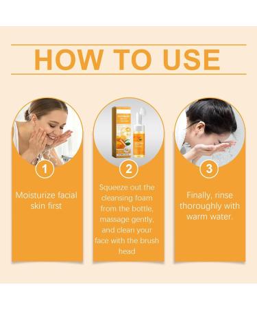 Turmeric Facial Cleanser | 100 ml This turmeric cleanser deeply cleanses the skin moisturizes and brightens without drying it out. - Buy Online on GoSupps.com