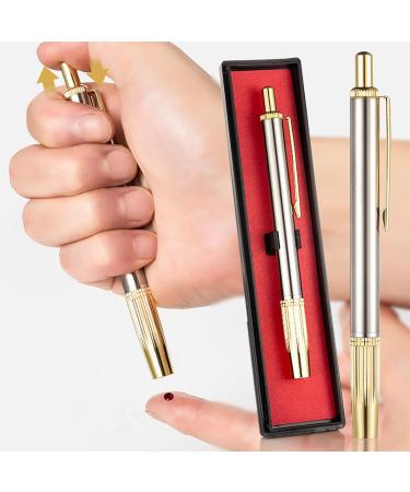 Blood Lancet Pen Stainless Steel Lancet Device Blood Test Pen Compatible Sterile-Tip-Lancets for Cupping Acupuncture Massage Physiotherapy - Buy Online on GoSupps.com