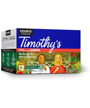 Timothy's Breakfast Blend and Rainforest Espresso Single Serve Keurig Certified K-Cup pods for Keurig brewers - Buy Online on GoSupps.com