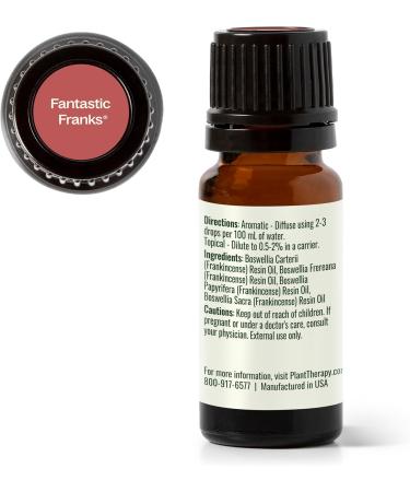 Plant Therapy Fantastic Franks Essential Oil Blend 10 mL (1/3 oz) 100% Pure Undiluted Therapeutic Grade Fantastic Franks 0.34 Fl Oz (Pack of 1) - Buy Online on GoSupps.com