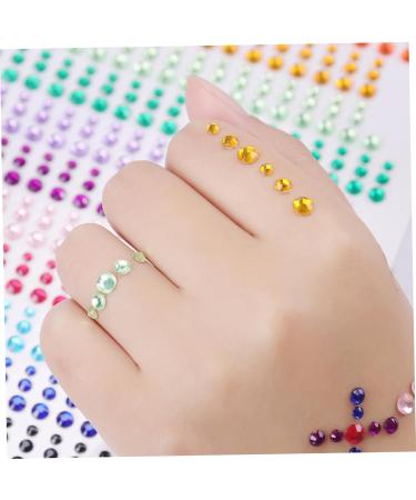 1390 PCS Face Jewels Set - Skin-Friendly Rhinestones for Festivals & Daily Makeup | Self-Adhesive Glitter Kit with Tweezer - Buy Online on GoSupps.com