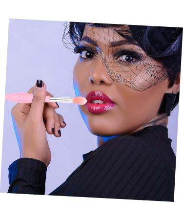 Healeved 30 Pcs Silicone Lip Brush Makeup Eyeshadow Lip Brush for Lipstick Abs - Buy Online on GoSupps.com