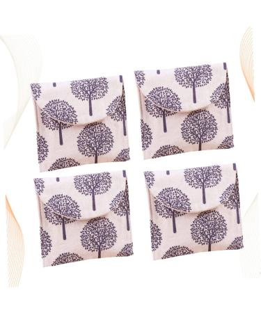 Hemoton 4 Pcs Period Pad Bags - Reusable Menstrual Pads Travel Bag - Ladies Purse for Hygiene - Small Diaper Bag & Towel Pouch for Women - 1 Count - Buy Online on GoSupps.com
