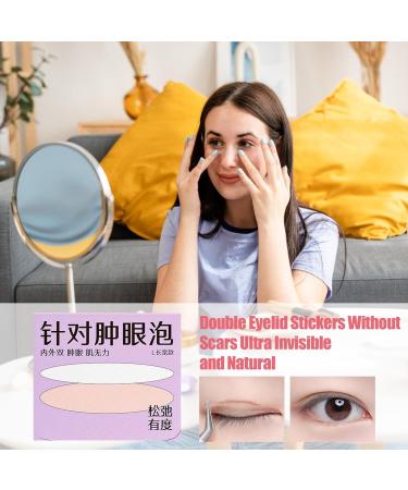 Hooded Eyelid Lifter Strips - Long-lasting Double Sided Eyelid Tape Invisible Professional Eye Strips Eye Lid Contour Stickers for Natural Daily Makeup - Buy Online on GoSupps.com