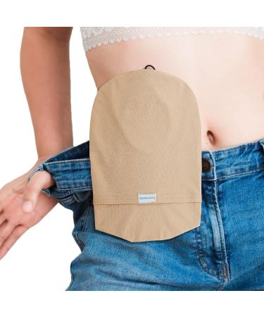 2Pcs Stretchy Colostomy Bag Covers with Round Opening - Lightweight Ostomy Bag Protectors - Buy Online on GoSupps.com