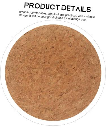 Buy Healeved 2-in-1 Cork Yoga Massage Ball - Multi-Purpose Foot Reflexion & Body Massage Device for Fitness & Relaxation - International Shipping Available - Buy Online on GoSupps.com