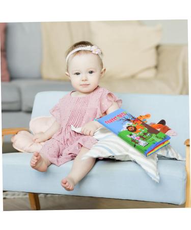 Shop 1stk Fabric Baby Book - First Children's Toy for Learning Animal Facts | Chewable & Colorful 20.5x12.5cm - Buy Online on GoSupps.com
