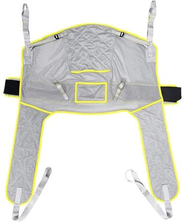 Patient Lifting Slings Harness for Disabled Seniors Transfer Belt Dynamic Aids Harness with Head Support Patient Transfer Belt Lifting Harness Grey Large - Buy Online on GoSupps.com