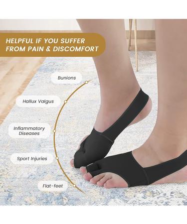 KTSAY Bunion Corrector 2 Pcs - Non-Surgical Toe Corrector for Men & Women - Day/Night Support & Pain Relief - Hallux Valgus Straightener - Buy Online on GoSupps.com