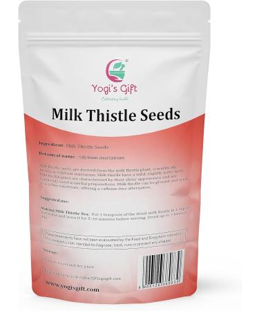 Milk Thistle Seeds Tea 1 LB - Liver Health Support | Loose Bulk Bag - Buy Online on GoSupps.com