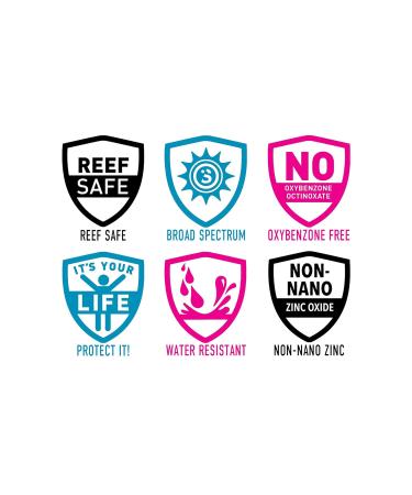 Reef Safe Tinted Mineral Face Sunscreen Stick SPF 45 - 2 Pack 0.5oz - Broad Spectrum UVA/UVB Protection - Water Resistant - Buy Online on GoSupps.com
