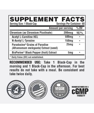 Nutrex LIPO-6 Black Stim-Free Ultra Concentrate | 60 Black-Caps for Weight Loss - Buy Online on GoSupps.com