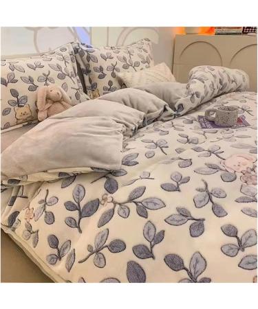 Cute Bear Fluffy Comforter Covers Girls Bedding Sets Soft Plush Blanket Dorm Decor Teen Full Queen Size Bed Soft (B 180X220CM) - Buy Online on GoSupps.com