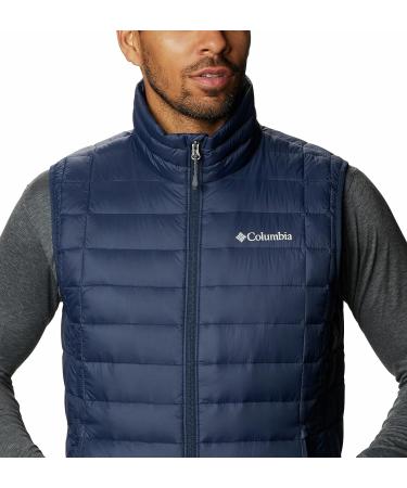 Columbia Men's Voodoo Falls 590 TurboDown Vest - Large, Collegiate Navy - Buy Online on GoSupps.com