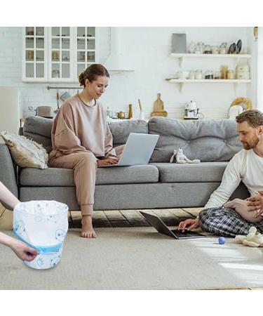 JMEDIC Kitchen Garbage Bags Anti Drip Drawstring Garbage Bags Portable Thickened Waste Bags with Automatic Closing Household Waste Pouch for Home Toilet Bathroom - Buy Online on GoSupps.com