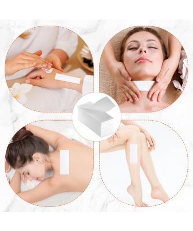 400Pcs Wax Strips Paper Eyebrow Wax Strip Paper Leg Wax Strips Paper Non Woven Wax Strips Facial and Body Hair Removal Waxing Strips Epilating Wax Strip Paper for Bikini Arms Legs Underarm Hair - Buy Online on GoSupps.com