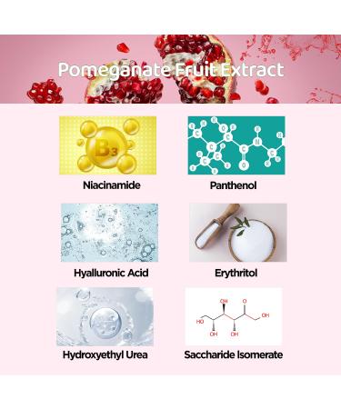 by.H Pomegranate Soothing Gel (30 PCS) - Revitalizing Gel with Natural AHA for Skin Elasticity Hydration - Antioxidant Effects - Perfect for Wrinkle Prevention Pure Aloe Vera Alternative - Buy Online on GoSupps.com