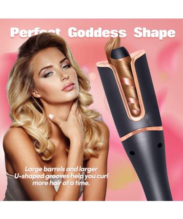 Premium Curling Iron for Healthy Shiny Curls & Waves | Adjustable Temperature for All Hair Types - Shop Internationally - Buy Online on GoSupps.com