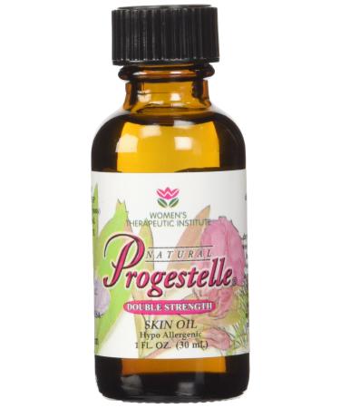 Progestelle Progesterone Skin Oil Purer Than Progesterone Cream for Women Bioidentical Natural - NO Fragrance NO Preservatives and Booklet- 1oz 800 mg/oz Double Strength