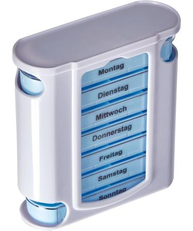 Osma Weekly Pill Box 13x11x4cm - 1 Piece Tablet Organizer for Easy Medication Management | International Shipping - Buy Online on GoSupps.com