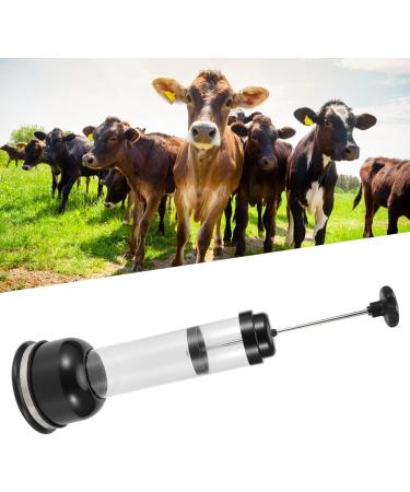 Calf Assisted Breathing Pump | Ergonomic Newborn Sputum Suction Equipment - Durable Plastic & Stainless Steel Respirator - Buy Online on GoSupps.com