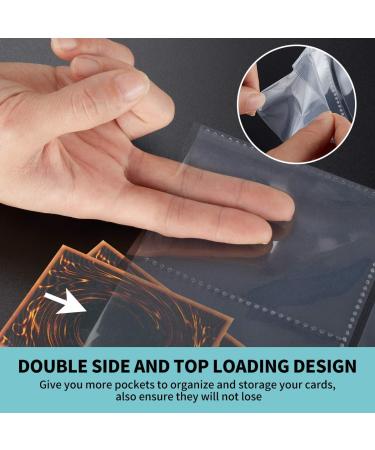 2088 Pockets Baseball Card Sleeves - Premium Double-Sided Trading Card Binder for Pokemon, Yugioh, Sports & Football Cards - 116 Sheets - Buy Online on GoSupps.com