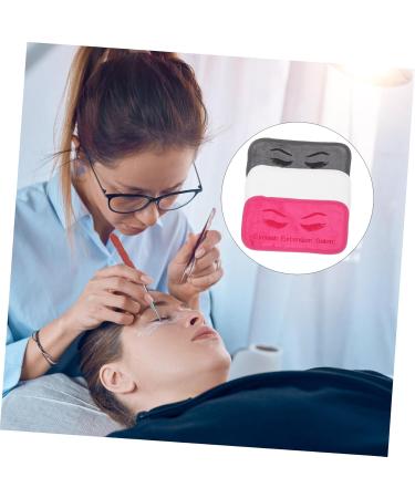 3pcs Eyelash Extension Tools Set | Forehead Pads & Support for Perfect Lash Application - Buy Online on GoSupps.com