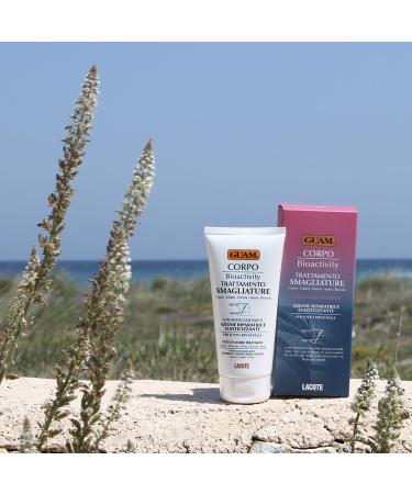 Guam BioActivity Anti-Stretching Strip Body Cream - Stretch Mark Treatment with Sea Ointments & Glycolic Acid - 150 ml - Made in Italy - Buy Online on GoSupps.com