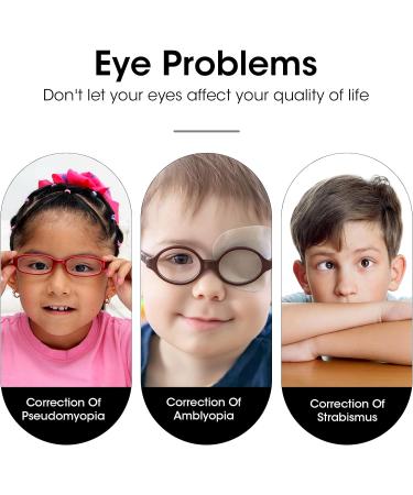 ihohi Medical Eye Patches for Adults and Kids Adjustable Soft EVA Amblyopia Lazy Pirate Eye Patch Comfortable Skin-Friendly 3D Groove Design for Eye Care Recovery Treatment Party Makeup - Buy Online on GoSupps.com