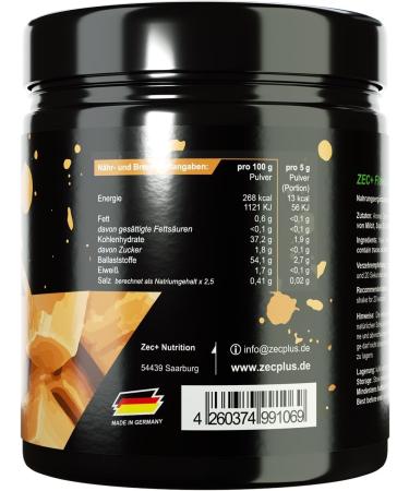 Zec+ Caramel Aroma Flavor - 250g | Premium Caramel Taste for Baking & Cooking - International Shipping Available - Buy Online on GoSupps.com