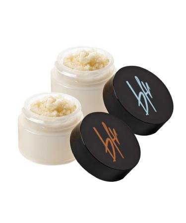 Beauty For Real Lip Revival Set of 2 - Includes Orange Spice & Spearmint - Exfoliating & Hydrating Sugar Lip Scrub - For Dry Chapped or Lipstick-Stained Lips - With Essential Oils - Organic Vegan
